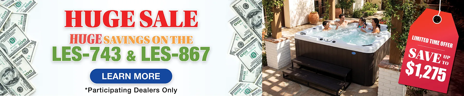 Calspas hot tub being used in a family setting - Grandforks