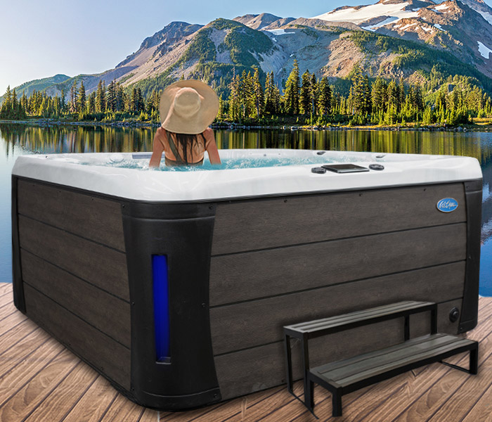 Calspas hot tub being used in a family setting - hot tubs spas for sale Grandforks